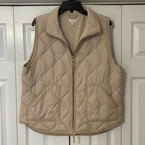 J Crew Quilted Vest